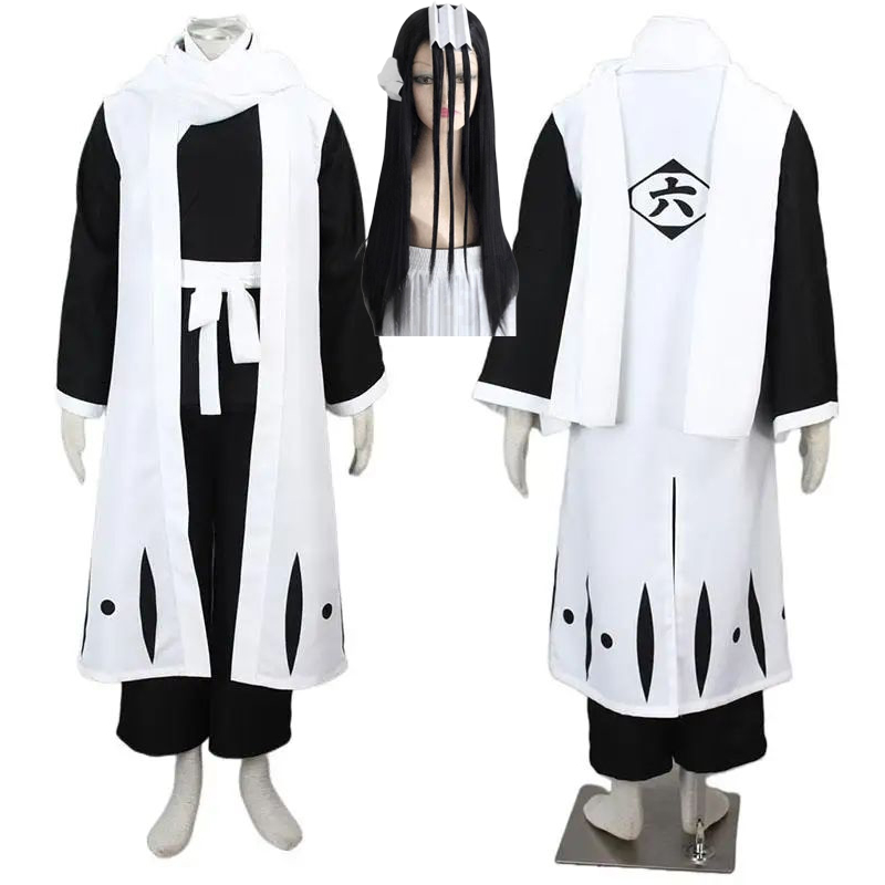 Anime Cosplay Bleach - Kuchiki Byakuya تأثيري بليتش ألف سنة