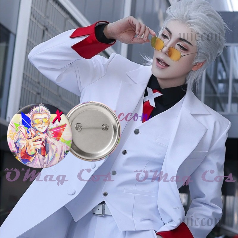 نظارات بيضاء للتنكر مع شعر مست - مراجعة Anime Cosplay Glasses وسعره