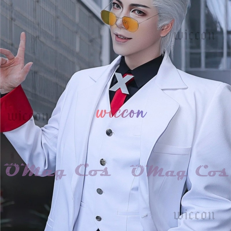 نظارات بيضاء للتنكر مع شعر مست - مراجعة Anime Cosplay Glasses وسعره
