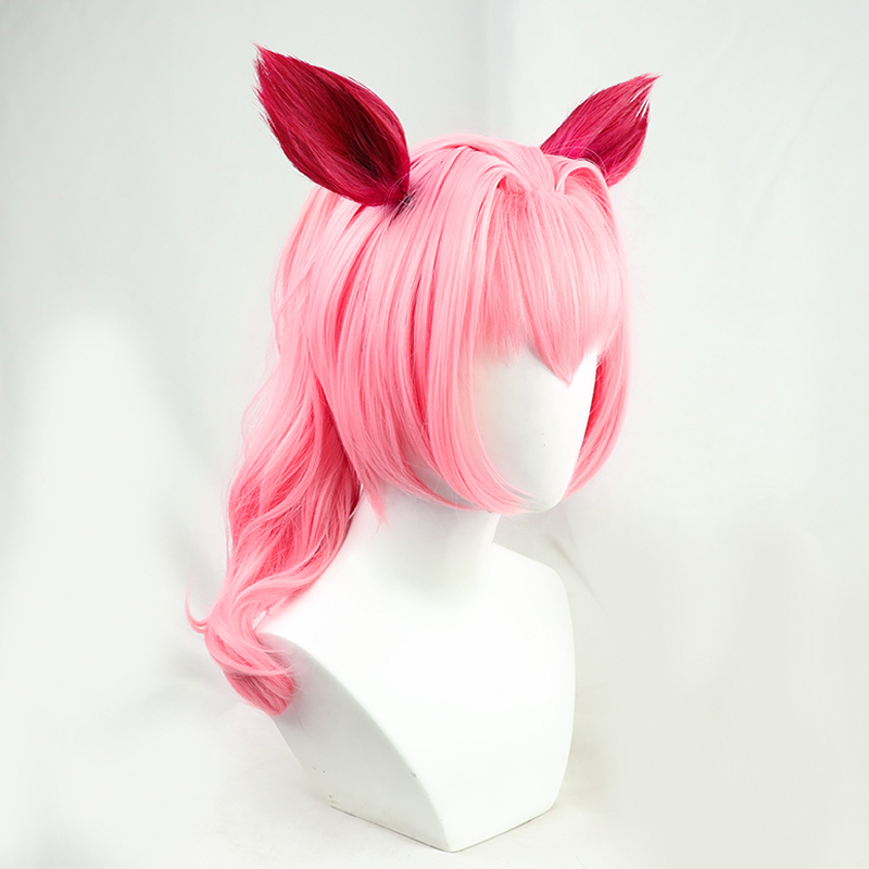 أنيمي Umamusume جميلة ديربي Ha - مراجعة Cosplay Anime Pink Hair وسعره