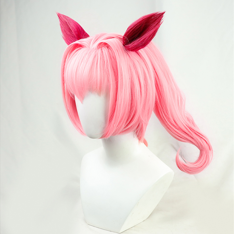 أنيمي Umamusume جميلة ديربي Ha - مراجعة Cosplay Anime Pink Hair وسعره