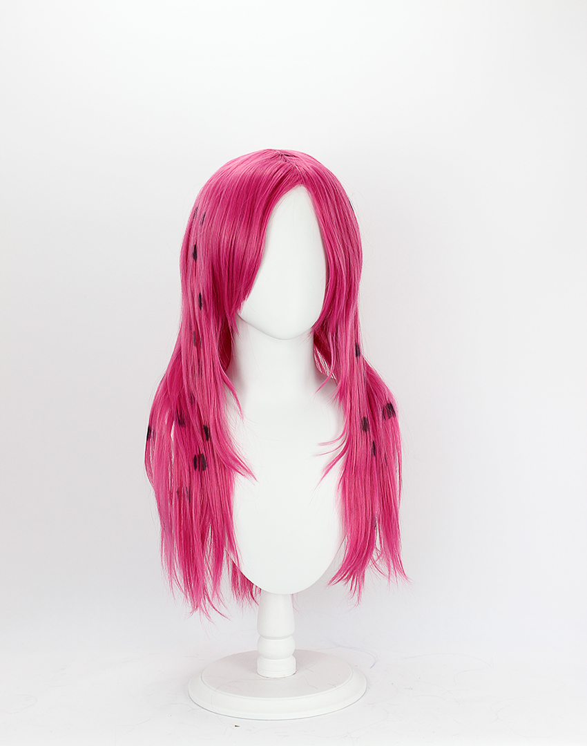 شعر مستعار للتنكر من أنمي جوجو - مراجعة Cosplay Anime Pink Hair وسعره