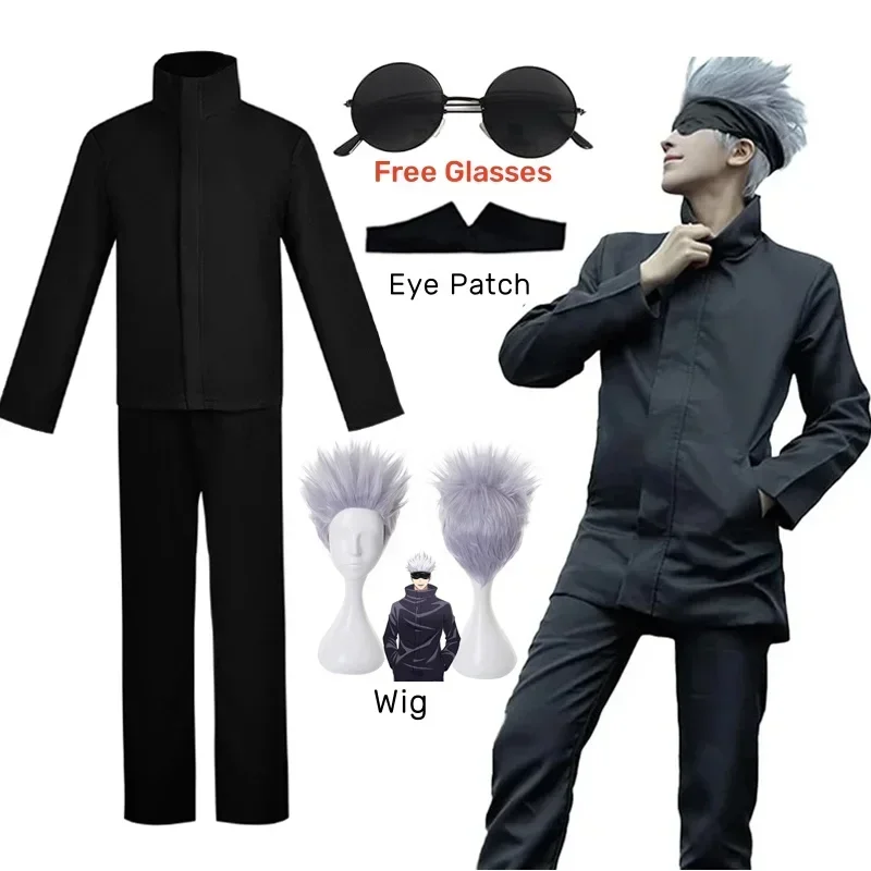 2026 أزياء تنكرية لشخصية غوجو  - مراجعة Anime Cosplay Glasses وسعره