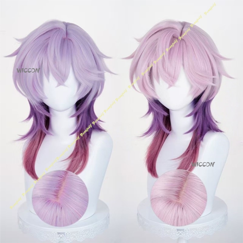 أزياء تنكرية جينشين إمباكت دور - مراجعة Cosplay Anime Pink Hair وسعره
