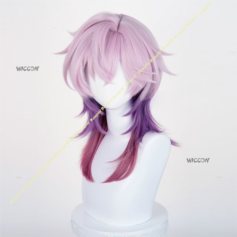 أزياء تنكرية جينشين إمباكت دور - مراجعة Cosplay Anime Pink Hair وسعره