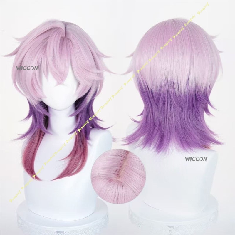 أزياء تنكرية جينشين إمباكت دور - مراجعة Cosplay Anime Pink Hair وسعره