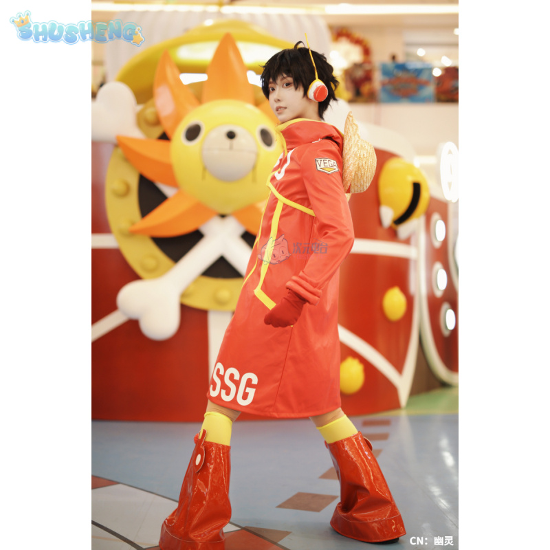 القرد D لوفي Egghead تأثيري حل - مراجعة Anime Cosplay Outfit وسعره