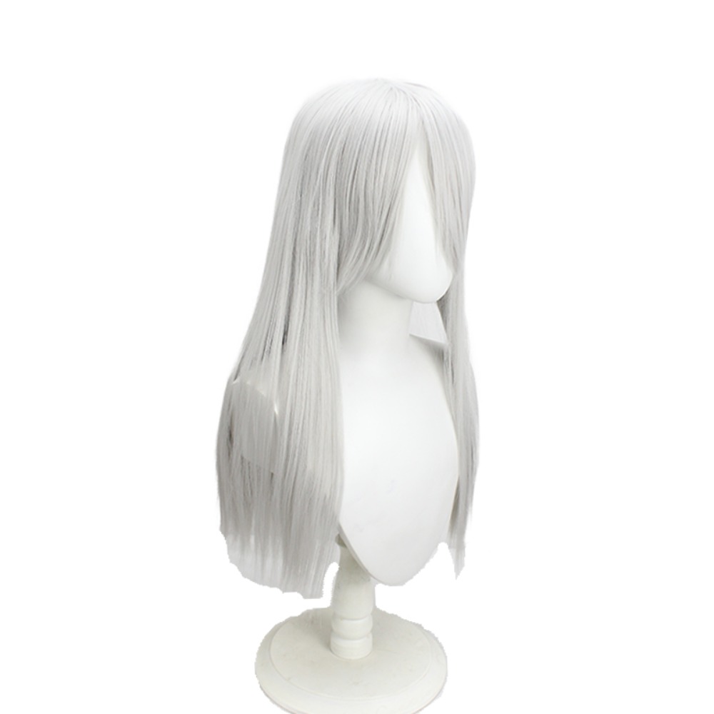 بليتش Jushiro Ukitake شعر مستع - مراجعة Anime Cosplay Bleach وسعره