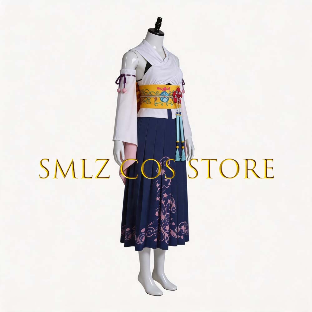 زي تنكري نسائي Smlz FFX يونا م - مراجعة Anime Cosplay Outfit وسعره