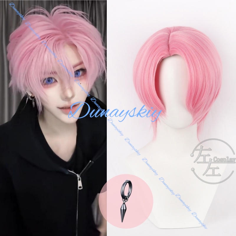 باروكة تنكرية لشخصية تامون فوك - مراجعة Cosplay Anime Pink Hair وسعره