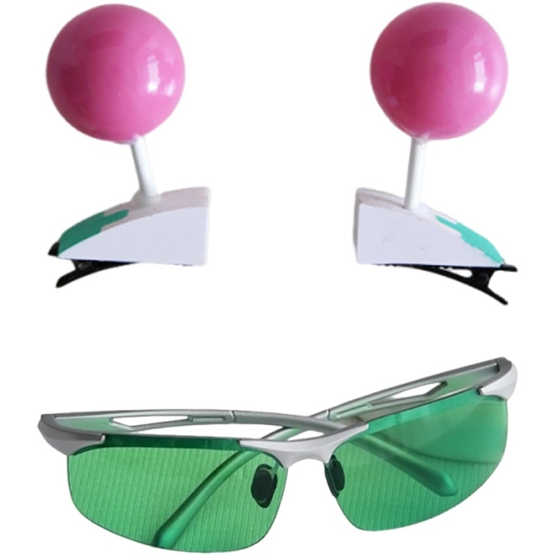 مجموعة أدوات تنكرية لشخصية ساي - مراجعة Anime Cosplay Glasses وسعره