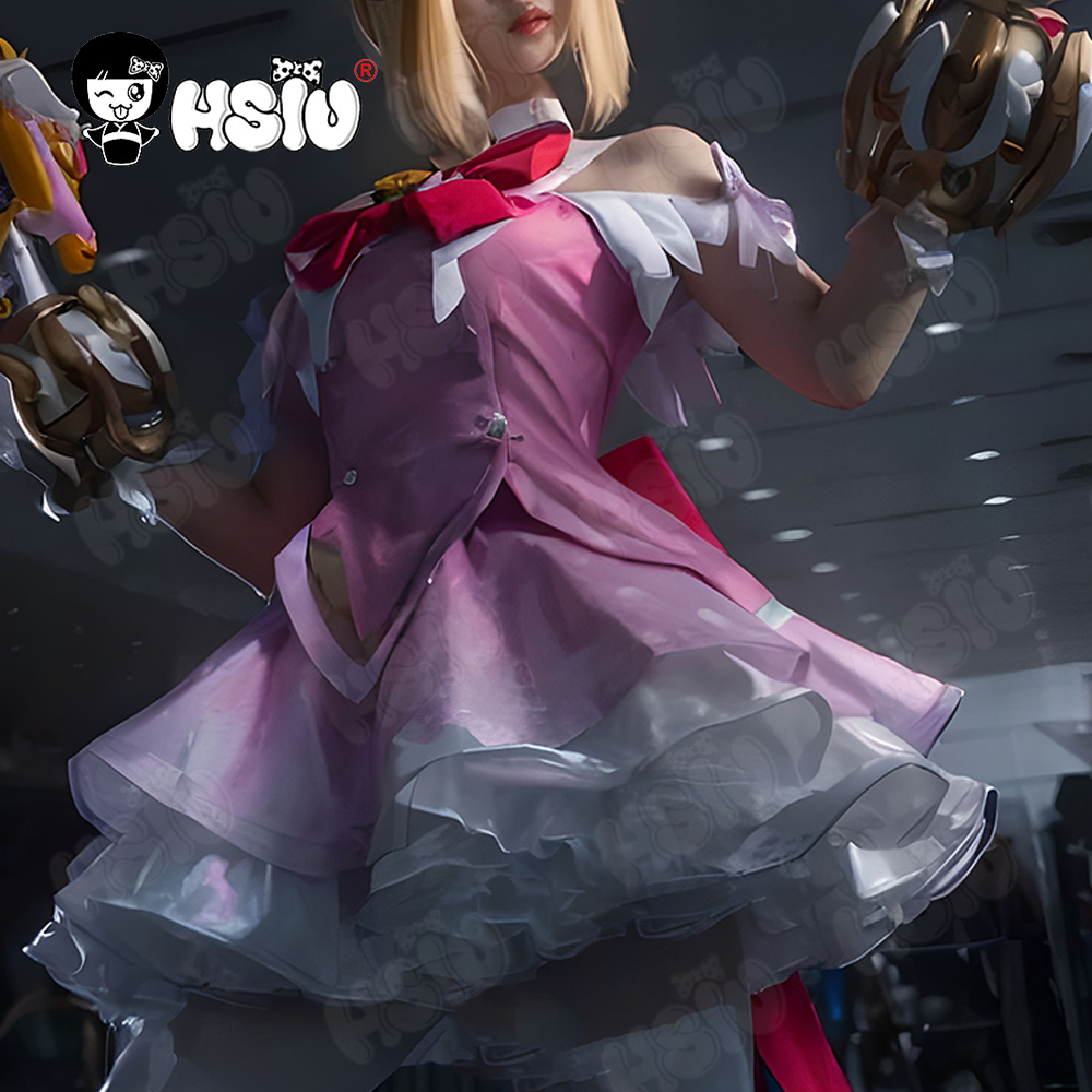 جونو تأثيري حلي شعر مستعار HSI - مراجعة Cosplay Anime Pink Hair وسعره