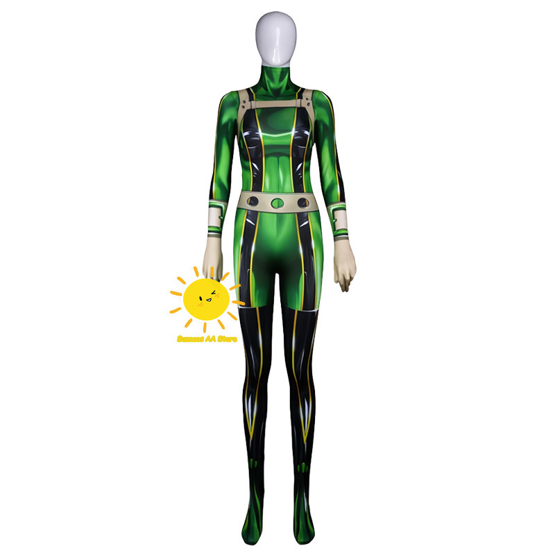 أزياء أنيمي Asui Tsuyu Ochaco  - مراجعة Anime Cosplay Website وسعره