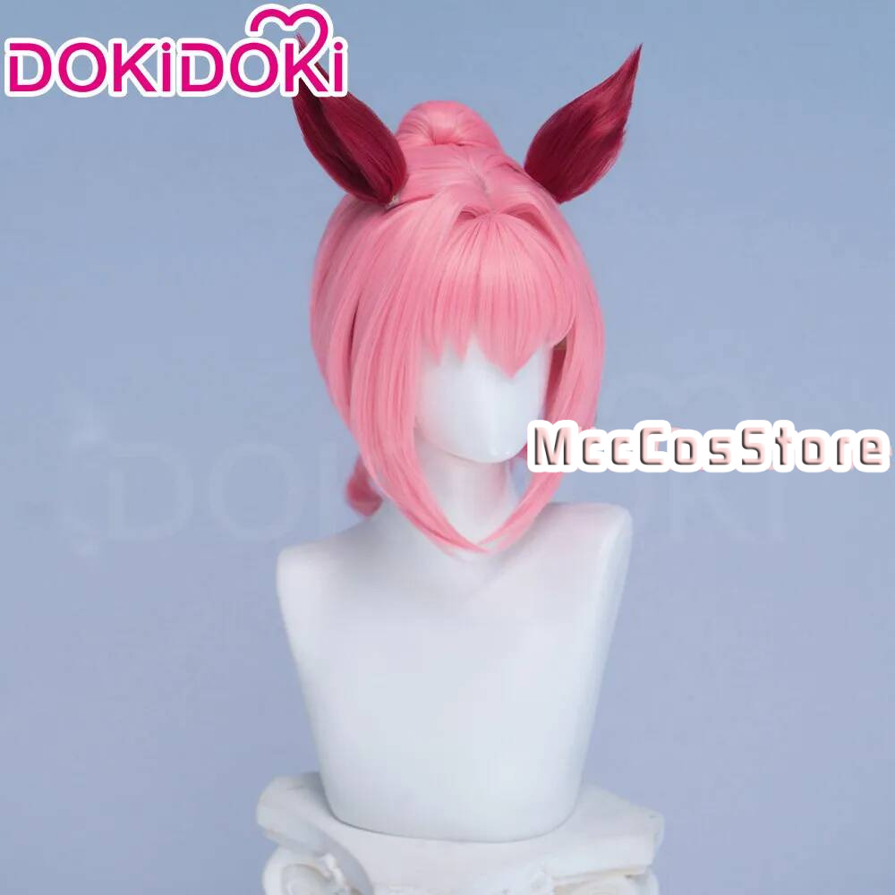 شعر مستعار قصير وردي اللون لشخ - مراجعة Cosplay Anime Pink Hair وسعره