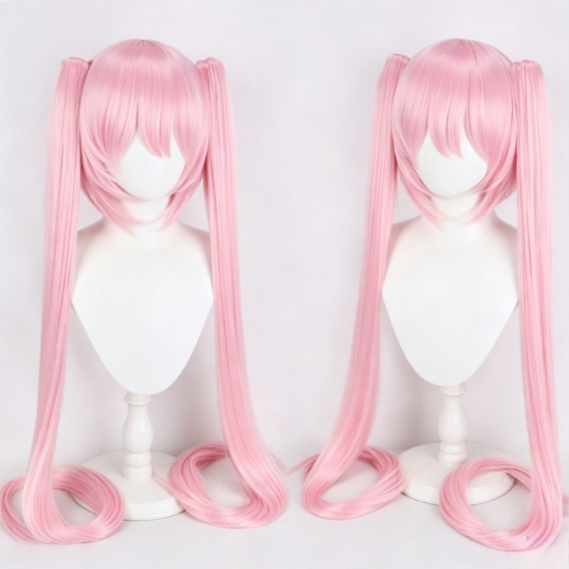 شعر مستعار دانغانرونبا كوتوكو  - مراجعة Cosplay Anime Pink Hair وسعره
