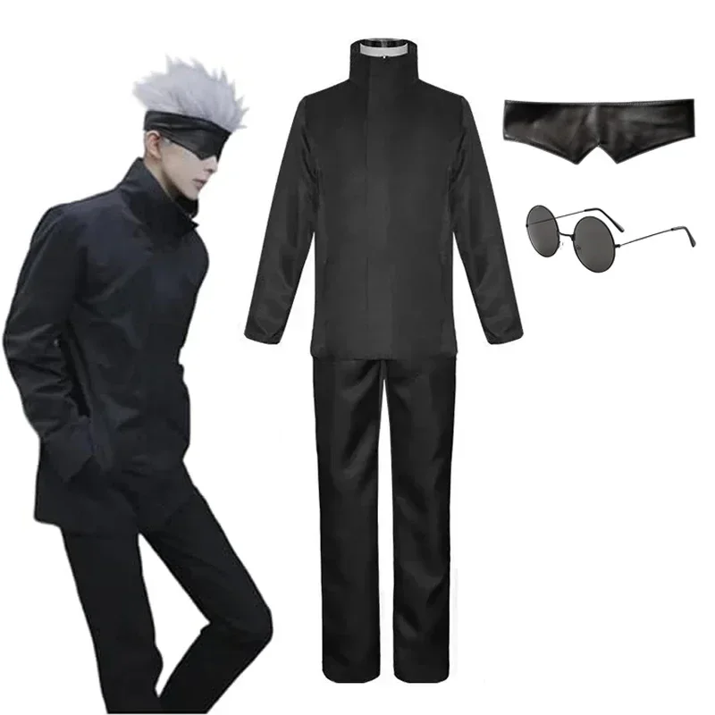 زي تنكري لشخصية ساتورو غوجو من - مراجعة Anime Cosplay Glasses وسعره
