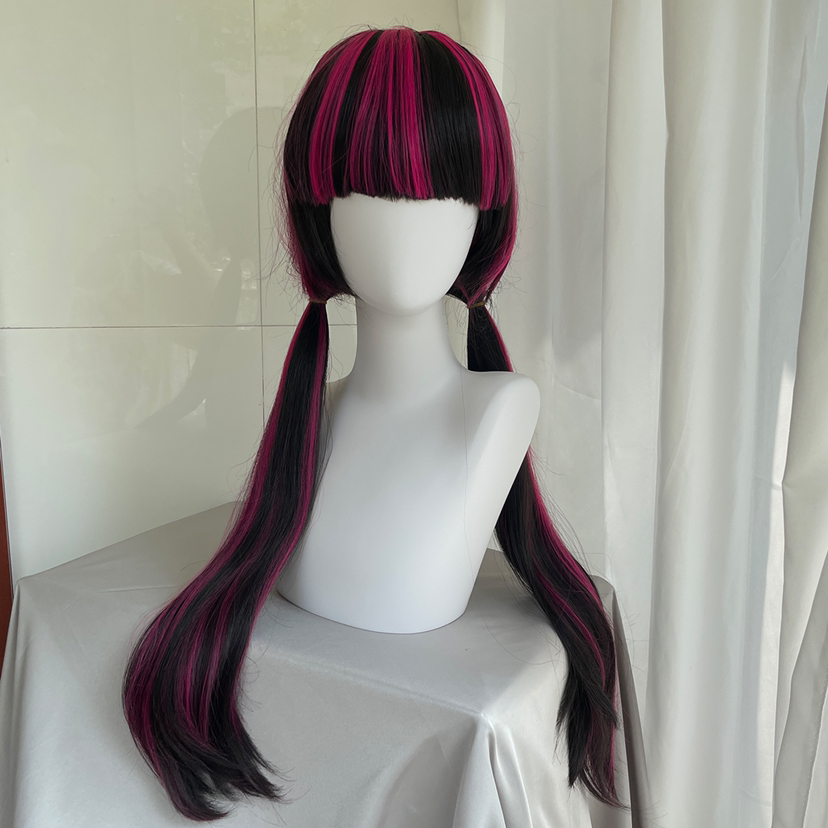 شعر مستعار عالي الجودة لشخصية  - مراجعة Cosplay Anime Pink Hair وسعره