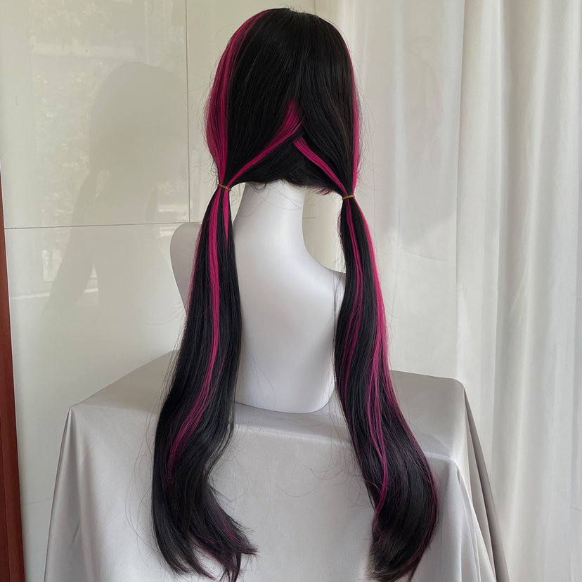 شعر مستعار عالي الجودة لشخصية  - مراجعة Cosplay Anime Pink Hair وسعره